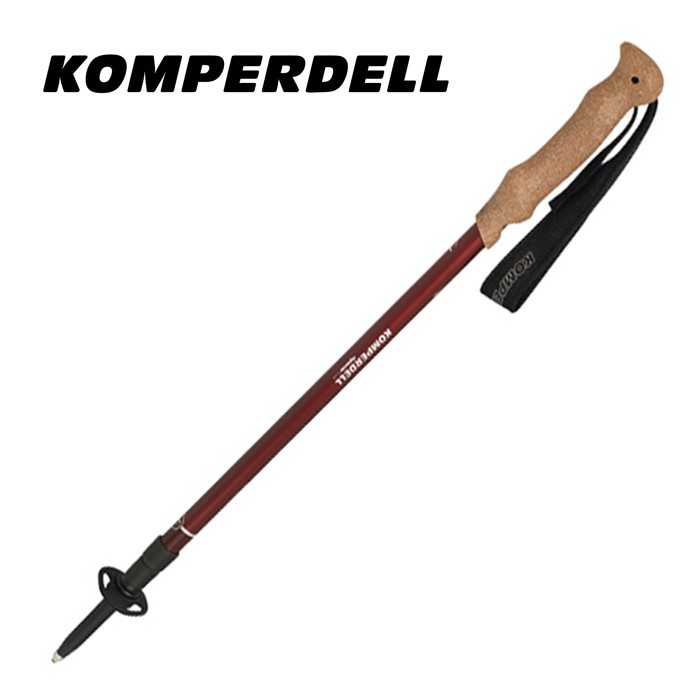 【Komperdell 奧地利】HIGHLANDER CORK 鋁合金軟木握把登山杖 (1742328-10)
