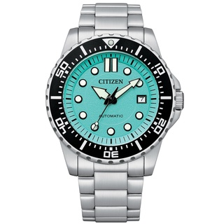 CITIZEN 星辰 Mechanical 經典湖水綠 機械腕錶 NJ0170-83X
