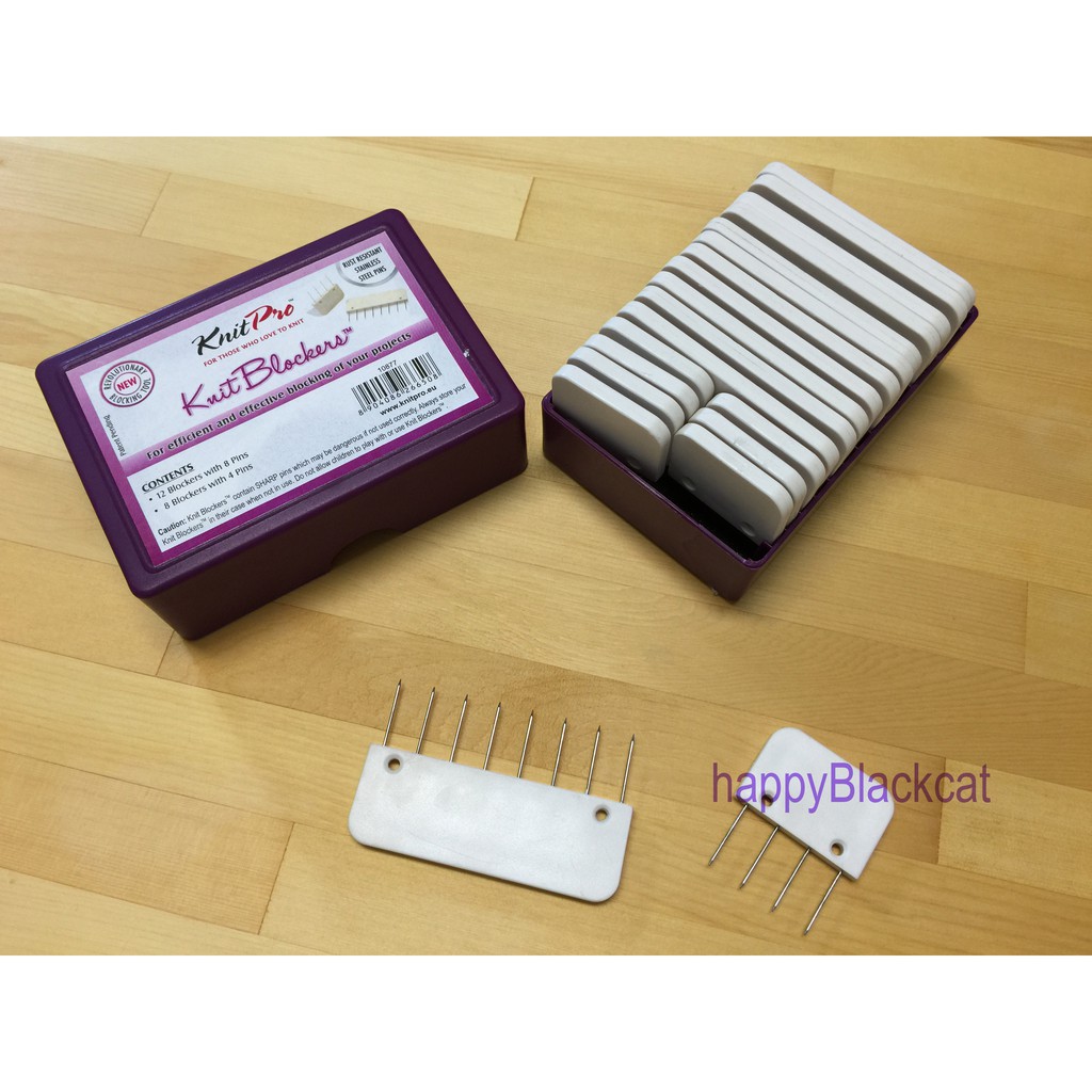 KnitPro 定型針叉-定型排針-純白版(織品定型用)