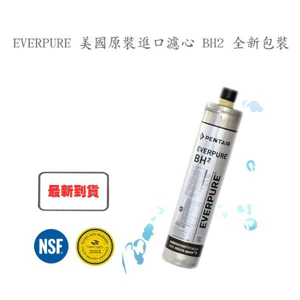 EVERPURE 美國原裝進口濾心 BH2