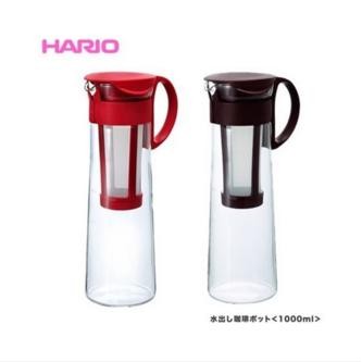 🇯🇵 HARIO 冰滴咖啡壺附濾網 2色選 紅／咖啡  －１０００ｍｌ（約８杯）