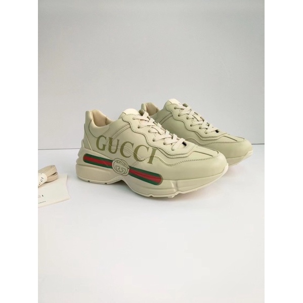 GUCCI 女款 經典腰帶logo老爹鞋 22s 尺寸 36/37/38/39/40 #版型正常 歐美正品代購 鞋子