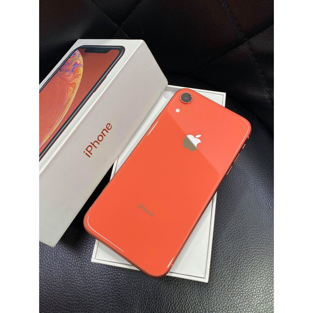 Iphone Xr 珊瑚色128g 外觀9 5成新功能正常電池健康度100 編號xr637 蝦皮購物