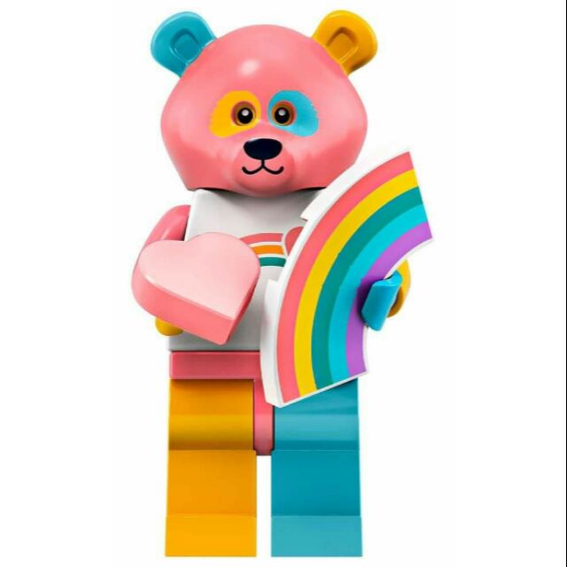 樂高 LEGO 71025 人偶包 15號 19代人偶包 BEAR COSTUME 彩虹熊