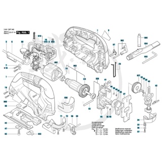 零件＊小鐵五金＊BOSCH 博世 原廠 開關 碳刷 馬達心＊適用BOSCH 博世 GST75BE線鋸機