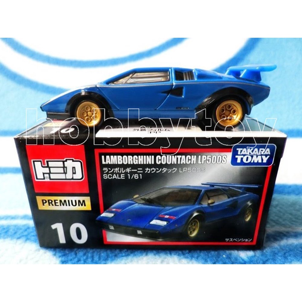 多美合金小汽車 TOMICA PREMIUM 10 藍寶堅尼 LAMBORGHINI COUNTACH LP500S