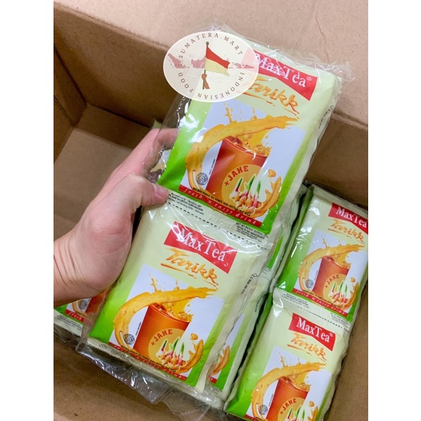 印尼 MaxTea Max Tea 薑汁 奶茶 奶茶 Teh Tarik Jahe