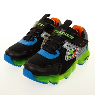 SKECHERS 男童系列 SKECH AIR BOLT - 402301LBKMT