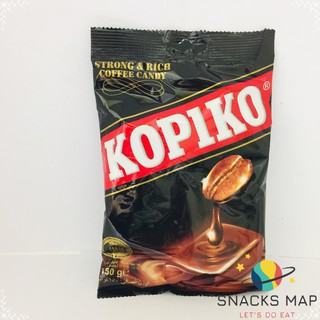 [SNACKS MAP零食地圖]KOPIKO可比可咖啡糖150g 卡布奇諾咖啡糖 文森佐 韓劇 咖啡糖 印尼