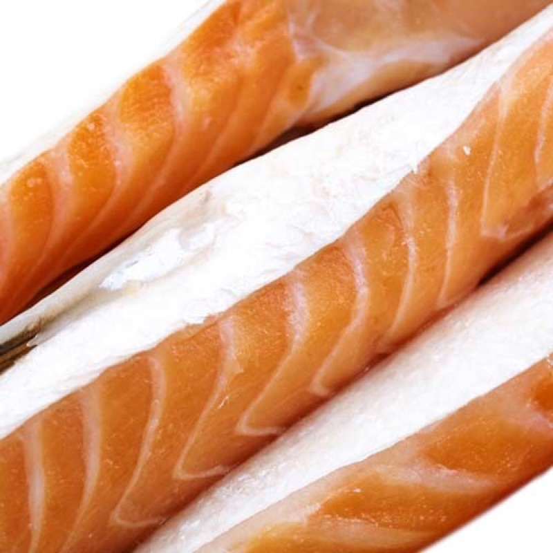【鮮-最省】鮭魚肚條 1kg 3-5cm 鮭魚 鮭魚肚 魚肉 海產 海鮮 水產 魚