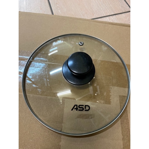 ASD愛仕達 透明鍋蓋高溫強化玻璃 不鏽鋼圈21cm