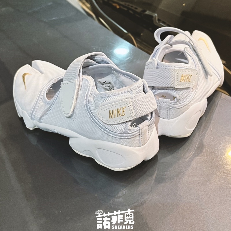【 諾菲克 】Nike Air Rift 寶寶藍 忍者鞋 魔鬼氈 DJ4639-001
