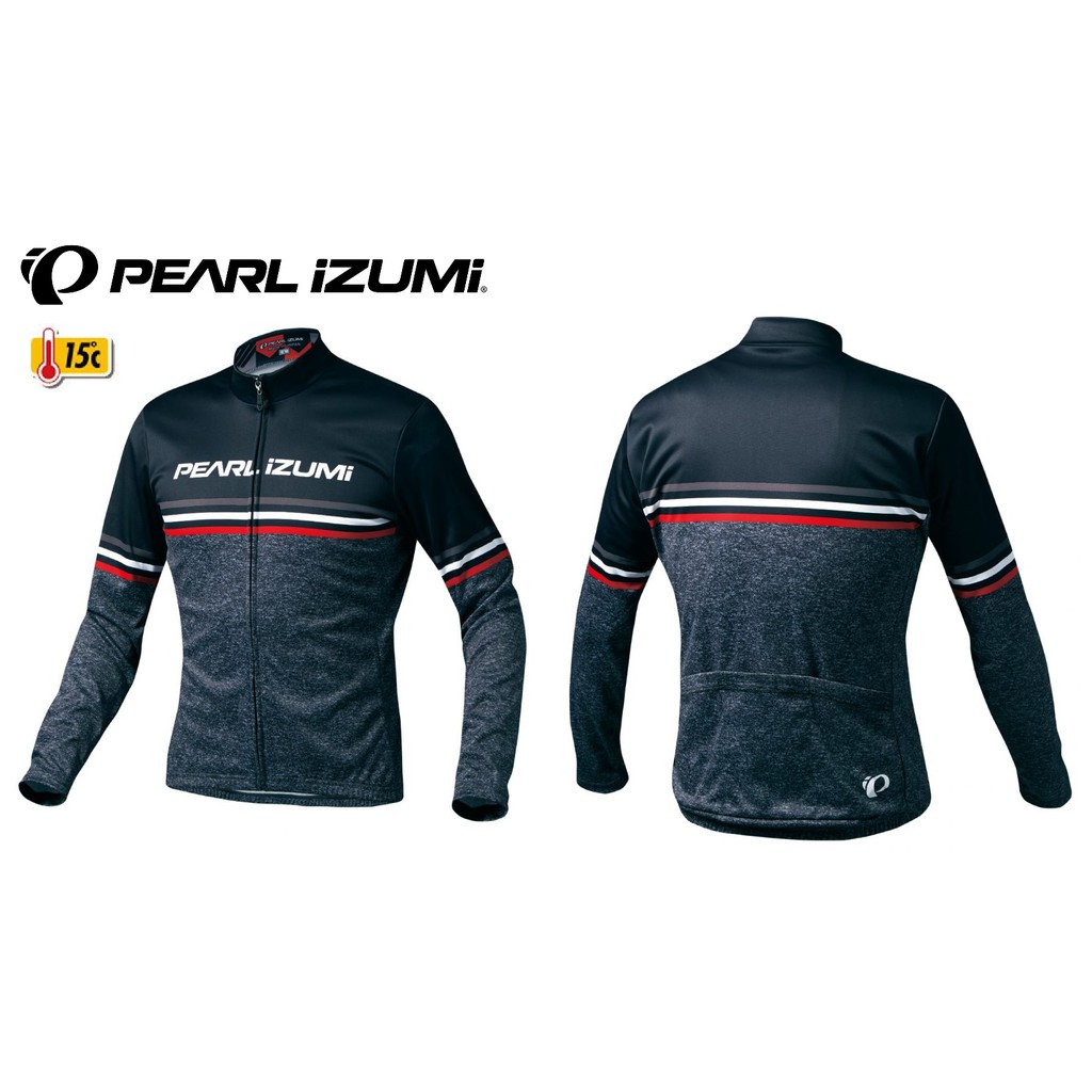 公司貨 冬季 PEARL iZUMi PI-3455-8號特別版 15℃男用保暖刷毛長袖車衣