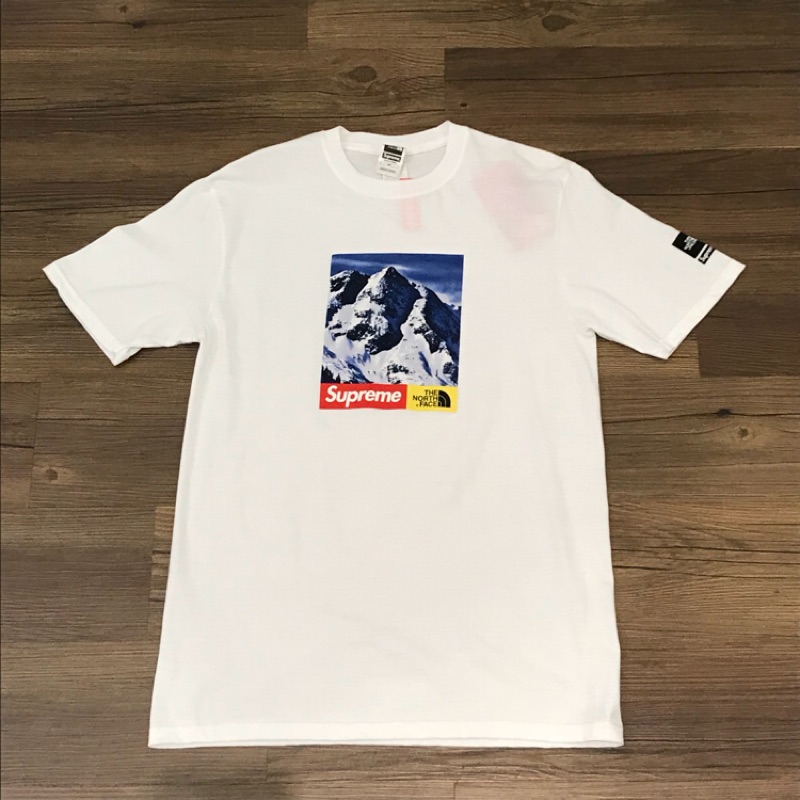 supreme x tnf mountain tee