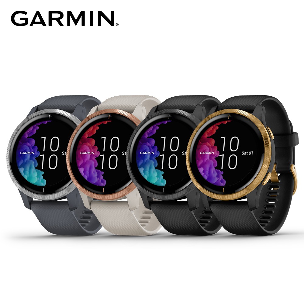 GARMIN VENU AMOLED GPS 智慧腕錶 碼錶