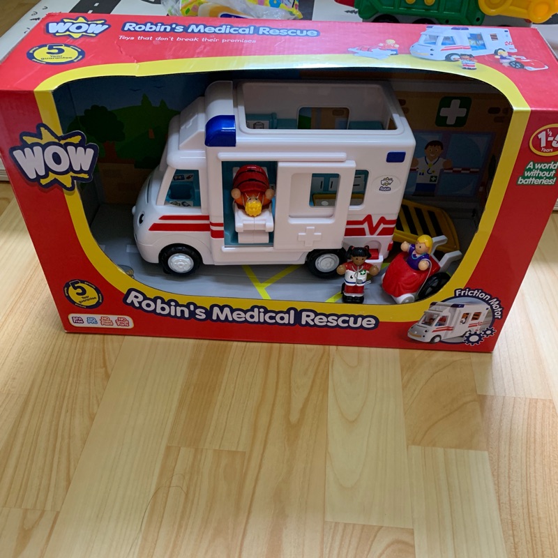 wow toys ambulance