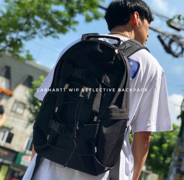 carhartt wip reflective kickflip backpack