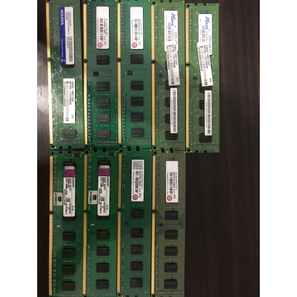 桌機RAM 創見 ASint ADATA 4G DDR3 二手