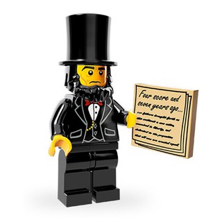 【臺中翔智積木】LEGO 樂高 樂高玩電影 71004 5號 Abraham Lincoln 林肯