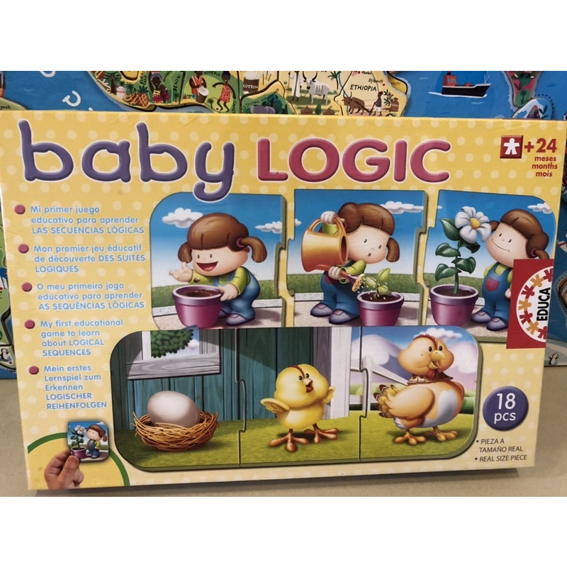 雷諾瓦educa baby logic系列拼圖