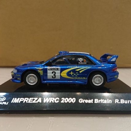 台灣現貨 CM's 1/64 Subaru impreza wrc 2000