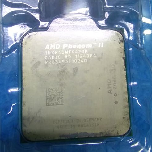 AMD Phenom II X4 840 3.2Ghz 四核心處理器 AM3腳位