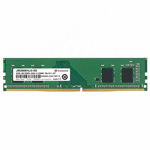 【白米飯3C】桌電 DDR4 2666 8GB 有發票+Transcend 創見 JetRam 桌上型記憶體 RAM