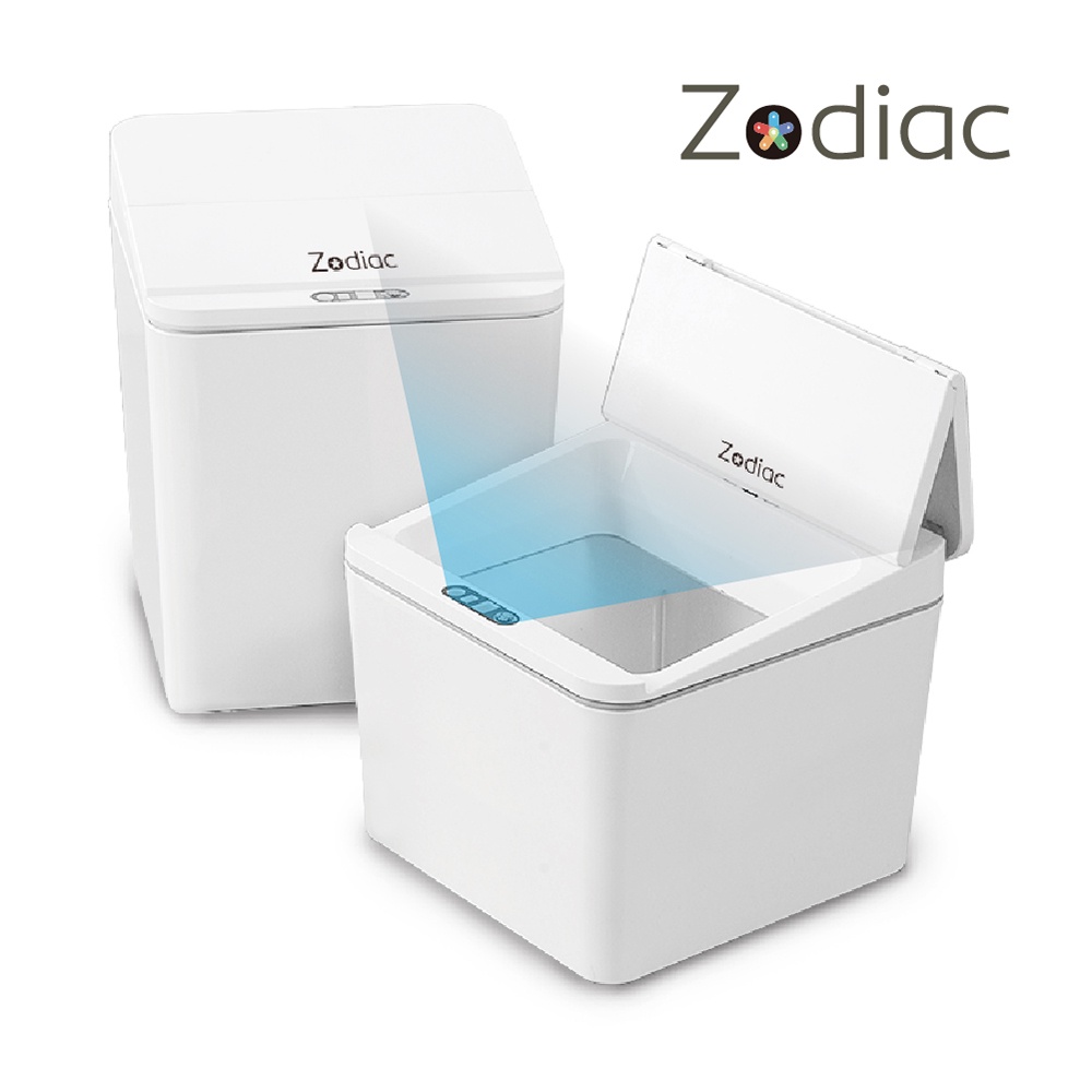 【Zodiac】諾帝亞4L+6L感應式收納桶ZTC-46L 垃圾桶 衛生紙盒 化妝盒