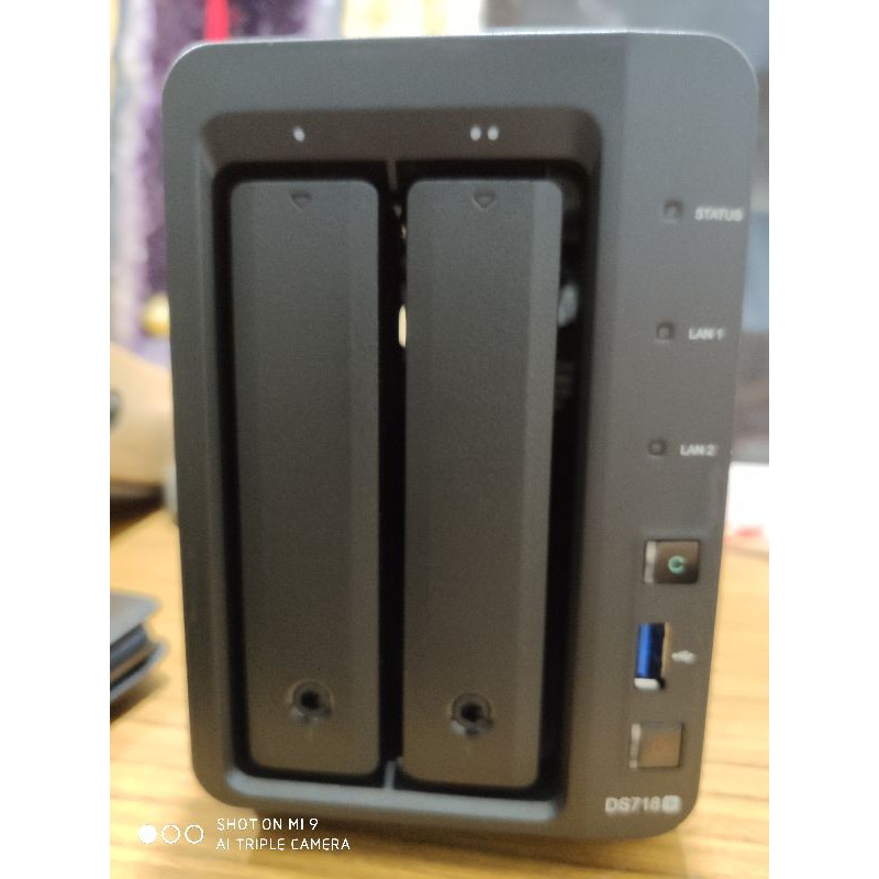 Synology 群暉科技 DS718+ 2Bay NAS網路儲存（不含硬碟）