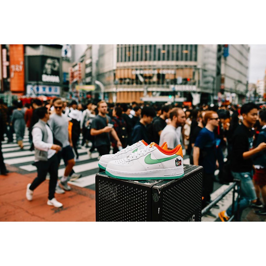 Nike Air Force 1 Shibuya 涉谷限定aj1 板鞋藍球鞋男女cq7506 084 蝦皮購物