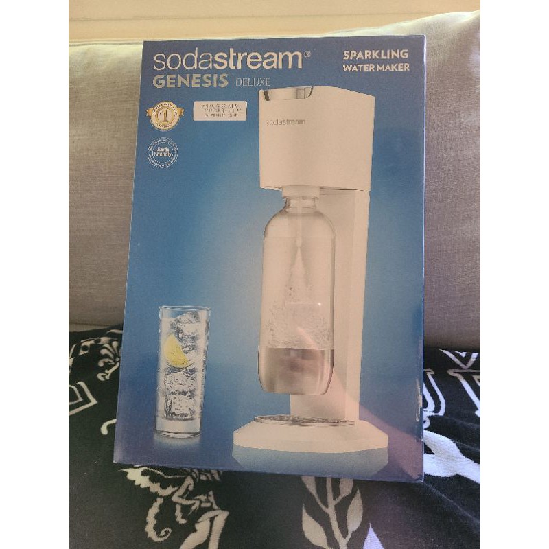 Sodastream Genesis極簡風氣泡水機(純白)