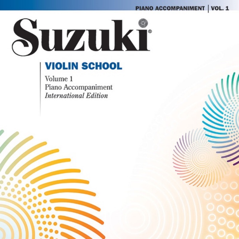 【希爾提琴】鈴木小提琴-鋼琴伴奏譜🎹🎼第一～八冊教本 Suzuki Violin School