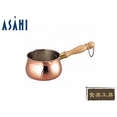 『東西賣客』【現貨】日本ASAHI食樂工房12cm高品質純銅鍋/牛奶鍋【CNE-309/CNE309】