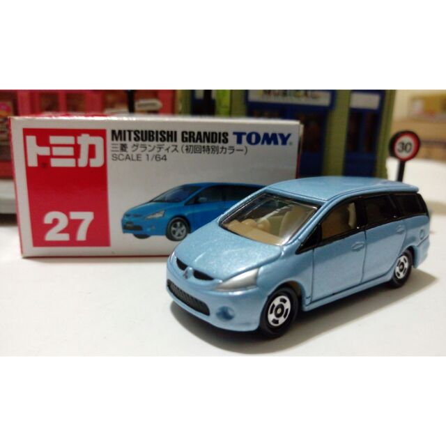 Tomica 舊藍標 27 初回 絕版 稀有 Mitsubishi Grandis 經典 休旅車