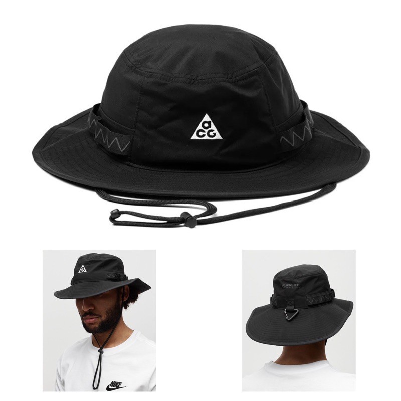 Quality Sneakers - Nike ACG Bucket Hat x Gore-Tex 機能 漁夫帽 黑色