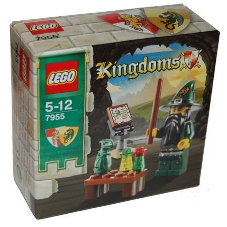 LEGO 樂高 7955 城堡系列 龍族 巫師 全新未拆盒 印刷磚 人偶