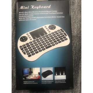 《全新》Mini Keyboard backlit 迷你多媒體鍵盤 USB 觸控面板 英文介面