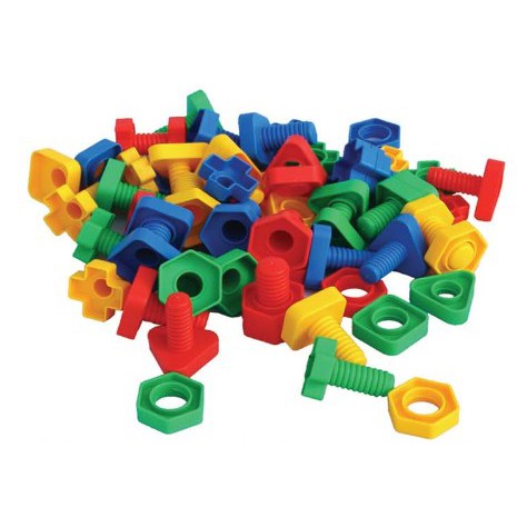 【建構螺絲組合教學組】教具、玩具、智能、建構、安全、積木