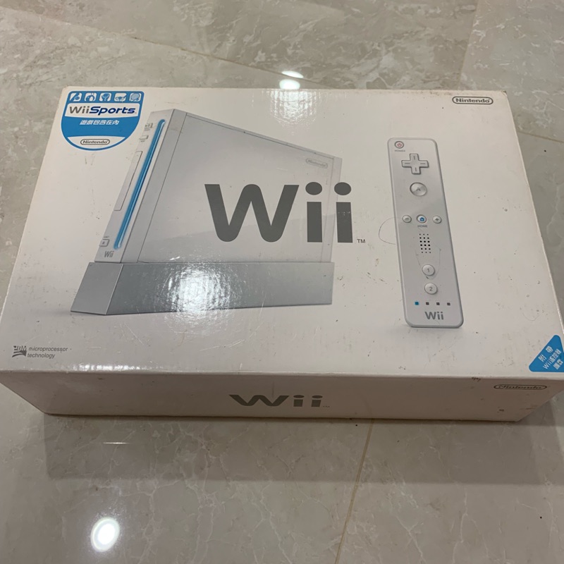 二手Wii主機 功能正常 含盒裝