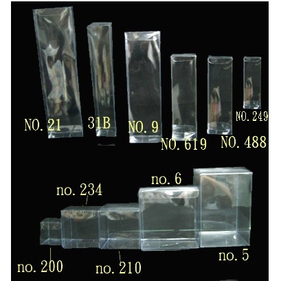 ☆╮Jessice 雜貨小鋪╭☆ 各式PVC盒 透明 塑膠盒 (3) 每包10入
