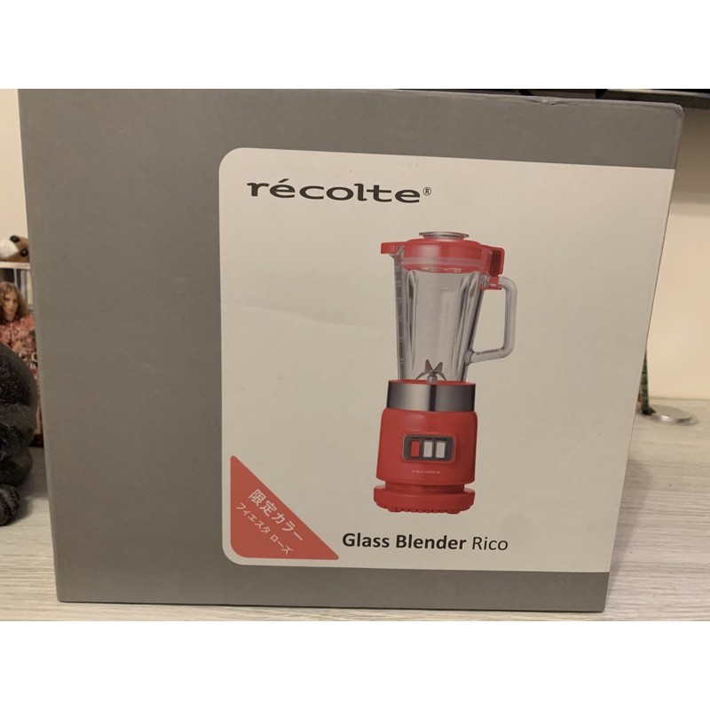 recolte全新日本麗克特Glass Blender Rico果汁機