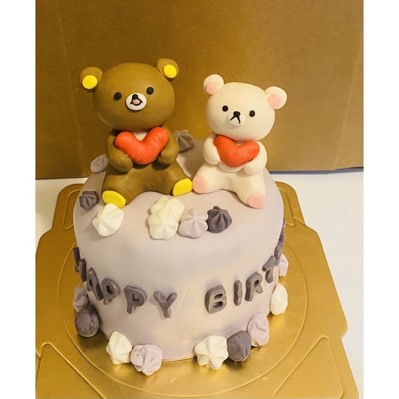 寇比造型蛋糕 拉拉熊 懶懶熊 造型蛋糕 立體蛋糕 蛋糕 生日蛋糕