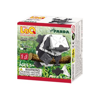 【LaQ】Q版貓熊 (88pcs) 日本製造立體3D拼接積木/益智玩具/臺灣獨家代理