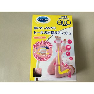 日本Dr.Scholl 爽健QttO 夢之纖腿襪(舒緩足指疲勞專用)M