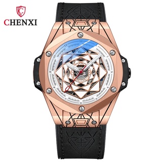 熱銷⏱Chenxi 時尚新款自動機械表高階品牌男士手錶防水夜光機械錶