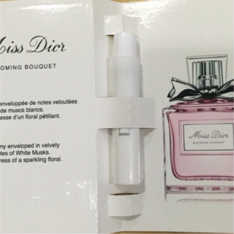 Miss Dior 花漾香氛 香水 專櫃贈