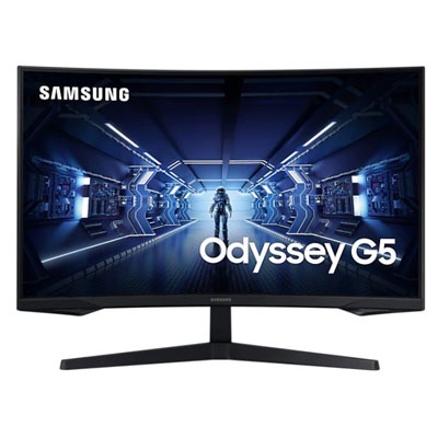 聯享3C 中和實體店面 SAMSUNG 32吋 1000R Odyssey G5 曲面電競顯示器 C32G55TQWC