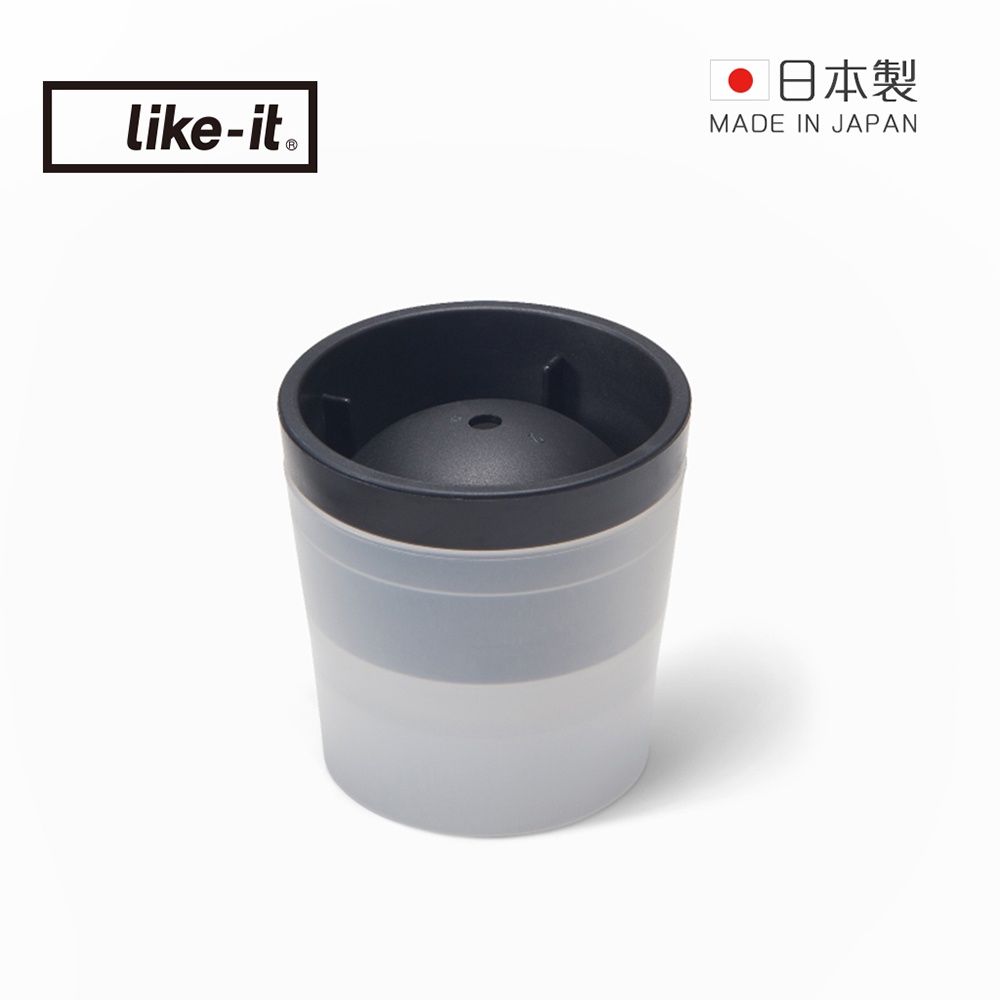 【日本like-it】日製威士忌冰球製冰盒(6cm)(威士忌冰球 水果冰 水果冰球 露營 製冰 飲料冰球 咖啡冰球)