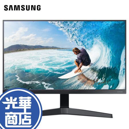 Samsung 三星24吋f24t350fhc Fhd Ips 平面螢幕螢幕顯示器低藍光零閃屏 蝦皮購物