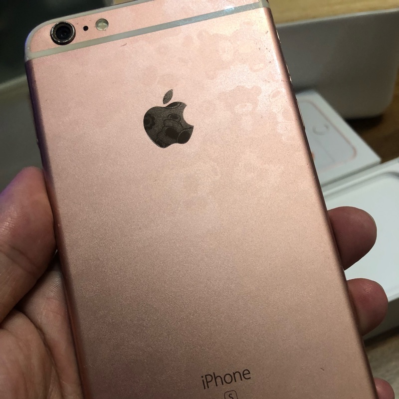 二手 出清 iphone6s plus 64g 玫瑰金 台中可面交